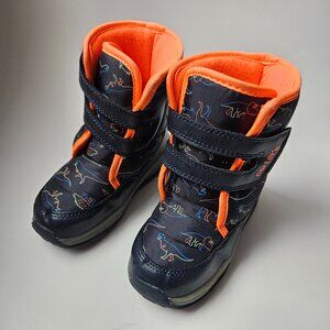 Carter’s Light Up Dinosaur Snow Boots Toddler Size 9 Boys/Girls